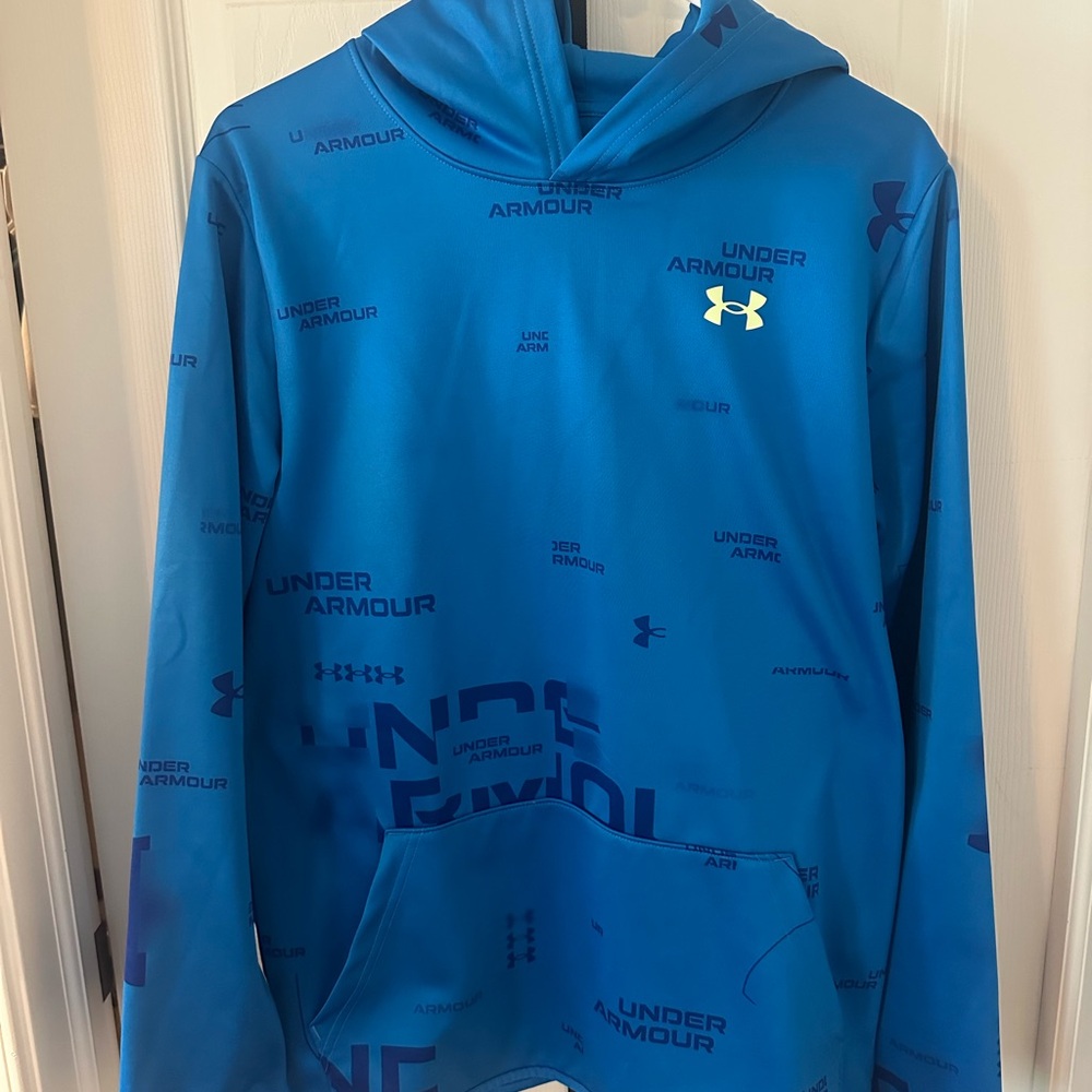 Under Armour Boy’s XL Blue Hoodie